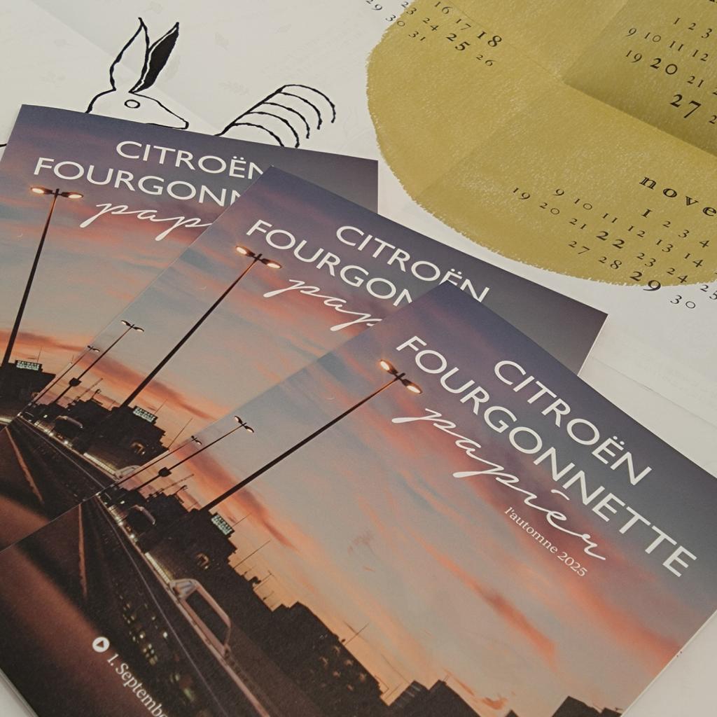 ⁡CITROËN FOURGONNETTE Papier配布中！